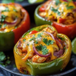 Stuffed peppers are a culinary classic that transcends borders, offering a delightful way to enjoy a wholesome meal. With roots in various cuisines, from Mediterranean to Mexican, these vibrant vessels of flavor are not only visually appealing but also versatile and satisfying. Among the myriad of stuffed pepper recipes, Chicken Fajita Stuffed Peppers stand out as a perfect fusion of taste and nutrition. Combining the zesty essence of fajitas with the wholesome goodness of bell peppers, this dish provides a healthy meal option that can be enjoyed by families, served at gatherings, or prepared ahead for meal prep.