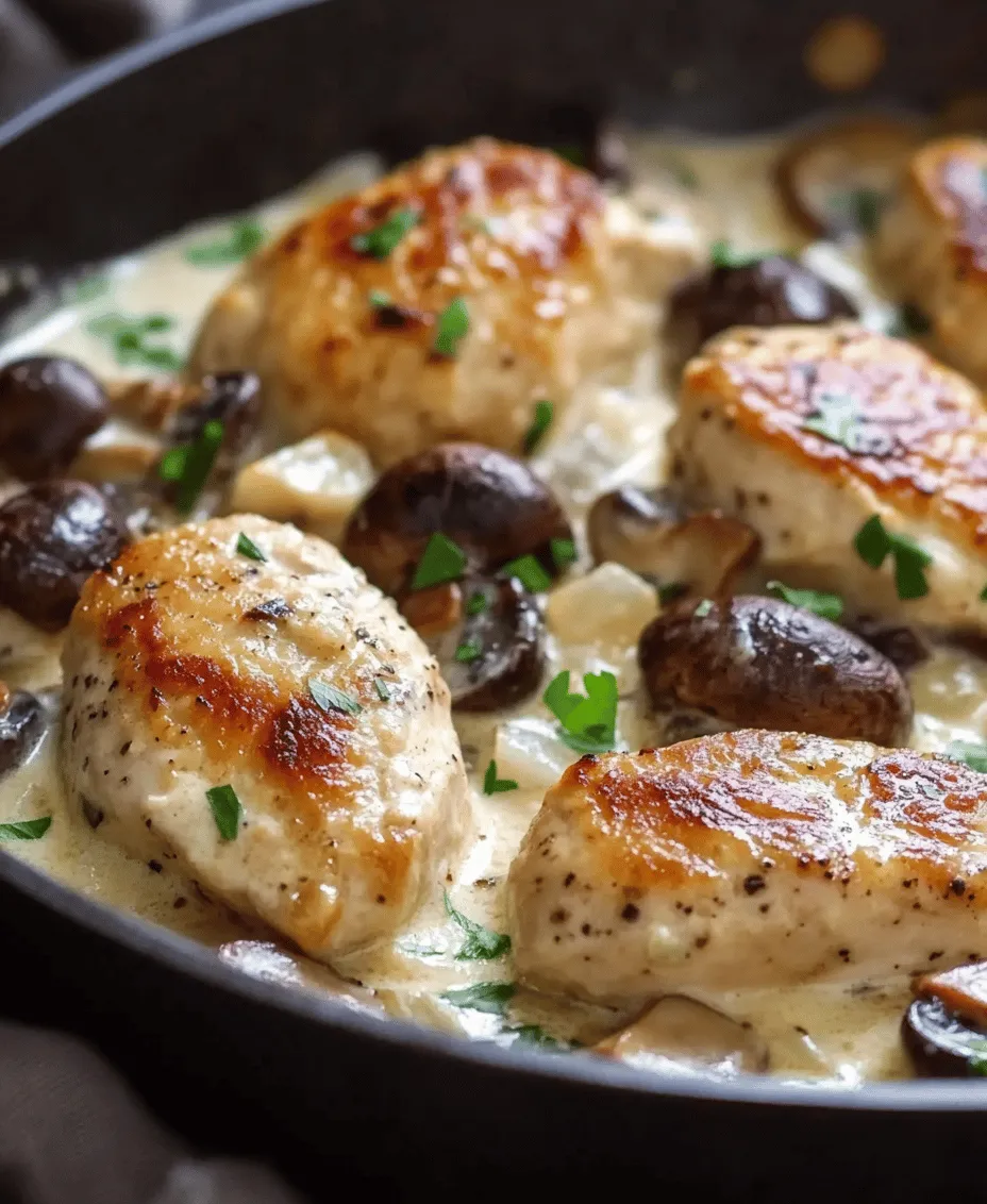 To truly appreciate the Creamy Asiago Chicken and Mushroom Skillet, it’s important to understand the role each ingredient plays in this dish. Here’s a closer look at the key components that make this recipe a standout.