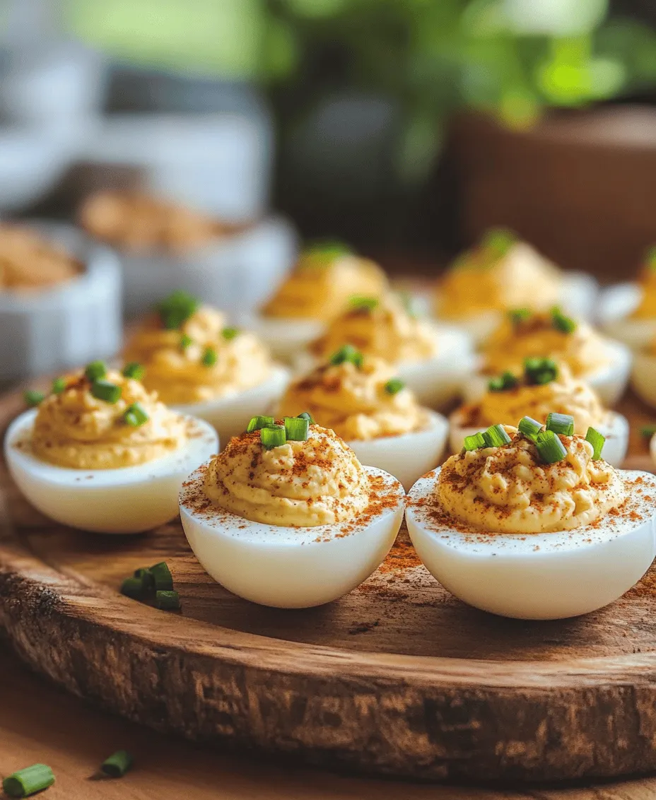 Deviled eggs are more than just a simple appetizer; they are a culinary classic that evokes feelings of nostalgia and joy at gatherings. Whether you are hosting a festive holiday celebration, attending a casual backyard barbecue, or simply enjoying a cozy family meal, deviled eggs have a special way of bringing people together. Their creamy, rich filling and perfectly seasoned egg whites make them a crowd-pleasing choice for any occasion.