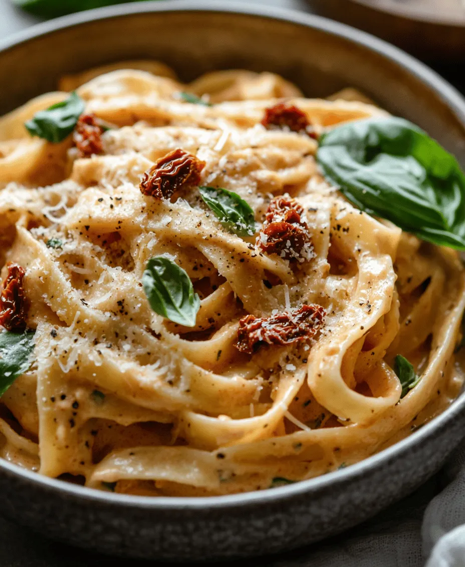 If you're in search of a dish that embodies comfort, flavor, and simplicity, look no further than creamy sun-dried tomato pasta. This delightful recipe strikes the perfect balance between indulgence and ease, making it an ideal choice for both weeknight dinners and special occasions.