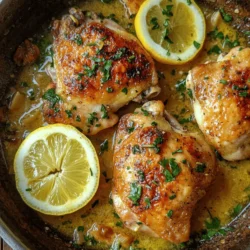 Golden Garlic Butter Chicken is a dish that has captured the hearts (and stomachs) of home cooks and food lovers alike. This delectable recipe features tender chicken breasts bathed in a rich, buttery garlic sauce, creating an explosion of flavor that is both comforting and indulgent. The appeal of this dish lies not only in its rich flavors but also in its remarkably simple ingredients and quick preparation time. Whether you’re looking for a satisfying weeknight dinner or an impressive dish for a special gathering, Golden Garlic Butter Chicken is versatile enough to fit any occasion.