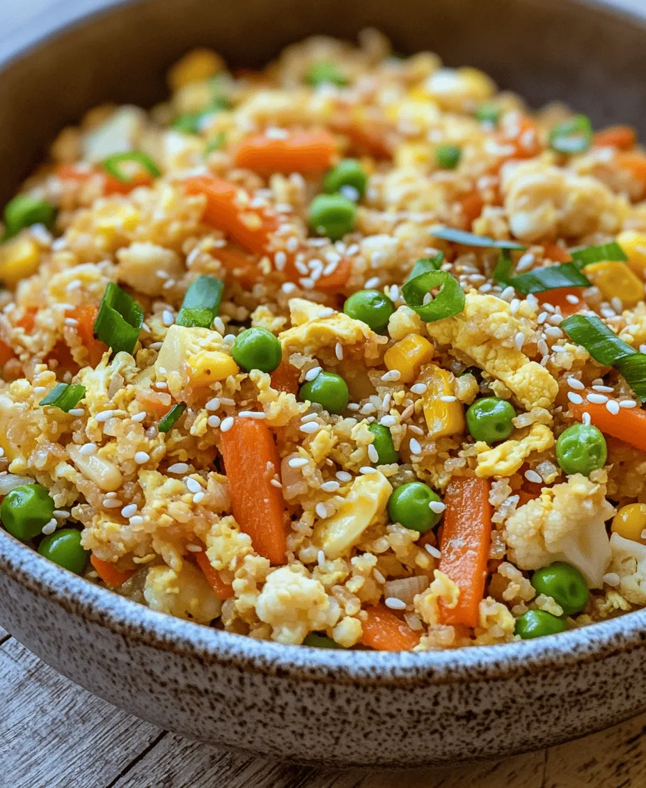 In recent years, low-carb diets have surged in popularity as many people seek healthier eating options that align with their lifestyle goals. The trend towards reducing carbohydrates has led to innovative recipes that cater to this demand, and one such delightful creation is cauliflower fried rice. This dish not only satisfies the craving for a comforting bowl of fried rice but also allows you to enjoy a healthy meal without the excess carbs typically associated with traditional rice dishes.
