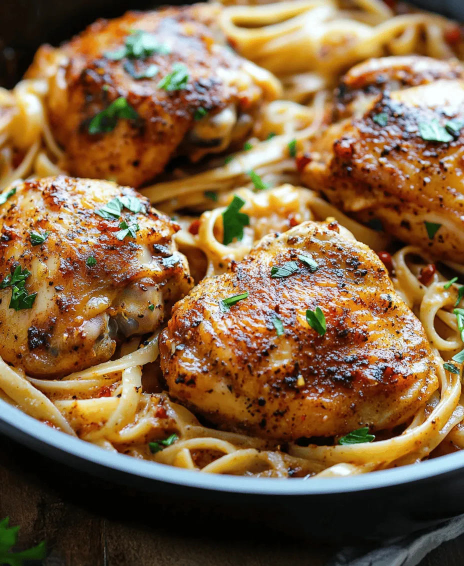 If you’re seeking a dish that tantalizes the taste buds with bold flavors and a hearty, satisfying texture, look no further than Spicy Cajun Chicken with Garlic Parmesan Linguine. This dish not only embodies the essence of comfort food but also brings a delightful twist with its fiery Cajun spices paired with a creamy pasta that strikes the perfect balance. Whether you’re preparing a weeknight dinner or impressing guests at a dinner party, this recipe is sure to leave everyone craving more.