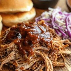 To create a truly unforgettable Sweet & Smoky Slow Cooker BBQ Pork, you'll need a handful of core ingredients that come together to deliver a depth of flavor that is hard to resist.