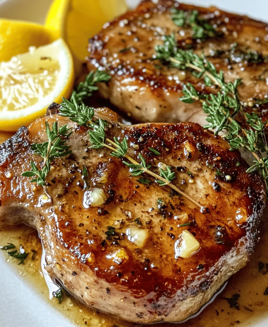 Garlic butter pork chops are a delightful dish that brings together the rich flavors of pork, aromatic garlic, and the creamy texture of butter. This recipe is perfect for anyone looking to elevate their weeknight meals with minimal effort while maximizing taste. Whether you're preparing dinner for your family or hosting a casual gathering, these pork chops can easily become the star of your culinary repertoire.