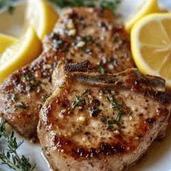 Garlic butter pork chops are a delightful dish that brings together the rich flavors of pork, aromatic garlic, and the creamy texture of butter. This recipe is perfect for anyone looking to elevate their weeknight meals with minimal effort while maximizing taste. Whether you're preparing dinner for your family or hosting a casual gathering, these pork chops can easily become the star of your culinary repertoire.