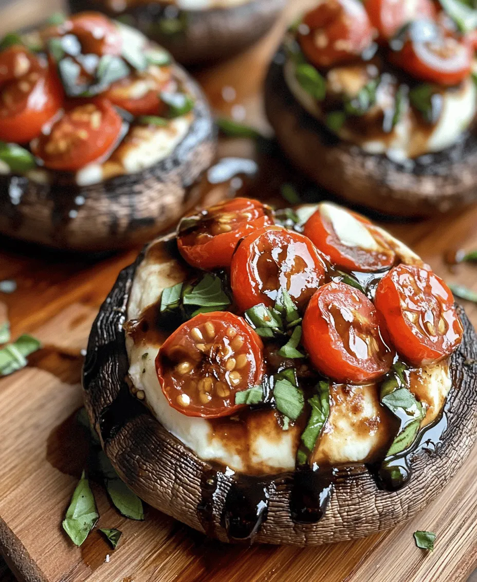 Caprese stuffed portobellos appeal to a broad range of palates, making them a perfect choice for a variety of occasions. Whether you're serving them as a main course for a vegetarian-friendly weeknight dinner or as an appetizer for a gathering with friends, these stuffed mushrooms are sure to impress. Their vibrant colors and fresh ingredients evoke the sunny landscapes of Italy, transporting your taste buds to a Mediterranean paradise.