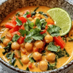 In recent years, plant-based diets have soared in popularity, with more people embracing the health benefits and ethical considerations of a vegan lifestyle. Among the many delightful options in plant-based cooking, chickpeas and coconut milk stand out as versatile ingredients that can transform a simple meal into a culinary delight. Chickpeas, often referred to as garbanzo beans, are not only rich in protein and fiber but also offer a nutty flavor that pairs beautifully with a variety of spices and other ingredients. Coconut milk, with its creamy texture and subtle tropical sweetness, adds a depth of flavor that elevates any dish.