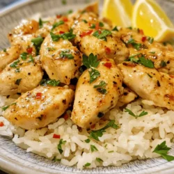 Delving into the ingredients that make this dish shine will enhance your understanding and appreciation of the flavors and textures that come together in Chicken Scampi with Garlic Parmesan Rice. Each element plays a crucial role in delivering the comforting and savory experience that defines this dish.