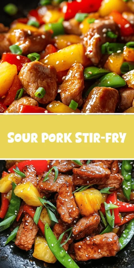 Looking for a low-carb lunch option that’s both delicious and nutritious? This protein-packed Sour Pork Stir-Fry is a quick and vibrant meal loaded with fresh vegetables and flavorful pork, making it perfect for busy days. Discover more at chefrecip and enjoy a health-conscious twist on your lunch routine! LowCarbLunch ProteinPacked HealthyEating QuickMeals SourPorkStirFry MealPrep HealthyRecipes