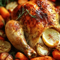 Roast chicken has long held a cherished place in culinary traditions around the world. From family gatherings to festive celebrations, the aroma of a perfectly roasted chicken wafting through the kitchen evokes a sense of warmth and togetherness. Whether it’s a Sunday dinner or a holiday feast, this timeless dish brings comfort and satisfaction to the table. The beauty of roast chicken lies not only in its simplicity but also in its versatility. With the right technique and a few quality ingredients, it can be transformed into a show-stopping centerpiece that delights the taste buds of everyone at the table.