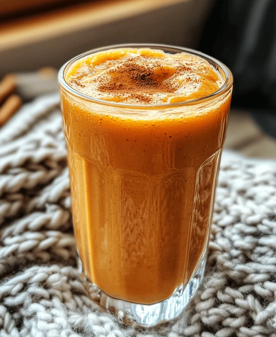 If you're looking for a way to enjoy the comforting flavors of sweet potato pie without the hassle of baking, then the Cozy Sweet Potato Pie Smoothie is your answer. This delightful drink perfectly captures the essence of traditional sweet potato pie, combining warm spices and creamy sweetness into a nutritious smoothie that you can enjoy for breakfast or as a satisfying snack.