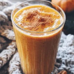 If you're looking for a way to enjoy the comforting flavors of sweet potato pie without the hassle of baking, then the Cozy Sweet Potato Pie Smoothie is your answer. This delightful drink perfectly captures the essence of traditional sweet potato pie, combining warm spices and creamy sweetness into a nutritious smoothie that you can enjoy for breakfast or as a satisfying snack.