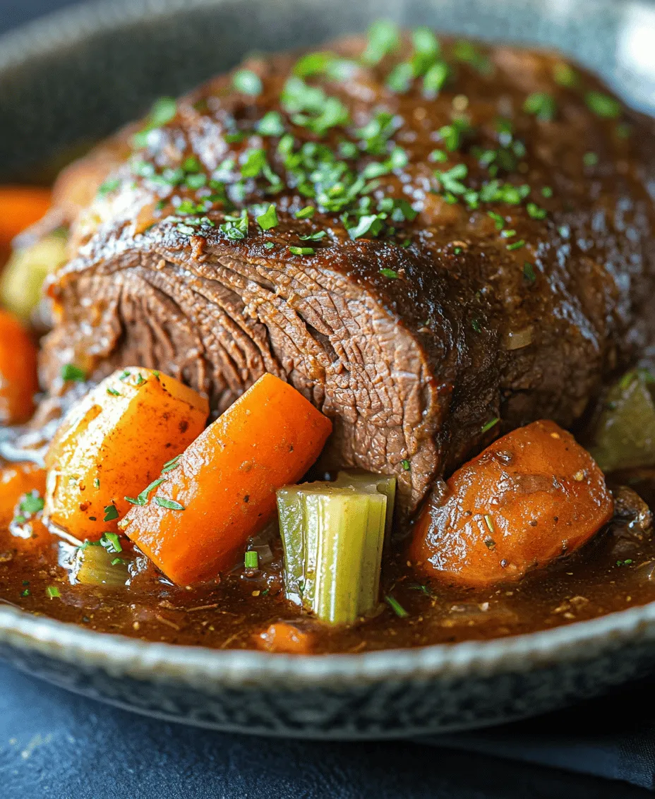 When it comes to pot roast, the cut of meat you choose is crucial for achieving the best flavor and texture. Beef chuck roast is the star of this dish, and for good reason. This cut comes from the shoulder area of the cow, which means it contains a good amount of fat and connective tissue. As the pot roast cooks slowly, this fat renders down, keeping the meat moist and tender while the connective tissue breaks down into gelatin, creating a rich and luscious mouthfeel.