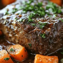 When it comes to pot roast, the cut of meat you choose is crucial for achieving the best flavor and texture. Beef chuck roast is the star of this dish, and for good reason. This cut comes from the shoulder area of the cow, which means it contains a good amount of fat and connective tissue. As the pot roast cooks slowly, this fat renders down, keeping the meat moist and tender while the connective tissue breaks down into gelatin, creating a rich and luscious mouthfeel.