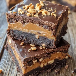If you’re searching for a dessert that embodies indulgence, look no further than our Outrageous Snickers Brownies. This recipe combines the rich, fudgy texture of classic brownies with the beloved flavors of Snickers candy bars, making it a truly delightful treat that appeals to chocolate lovers and candy enthusiasts alike. The combination of chocolate, caramel, and crunchy peanuts creates a dessert that is not only visually appealing but also delivers an explosion of flavors in every bite.