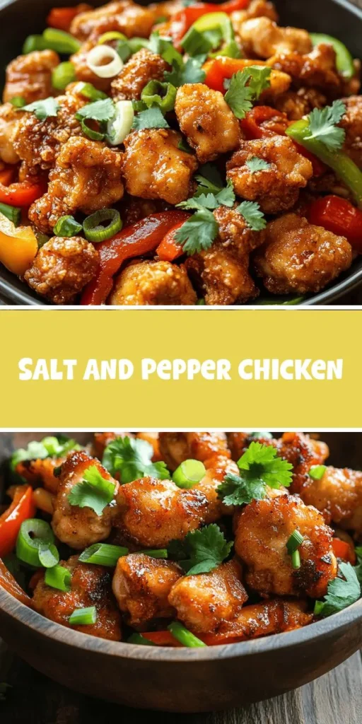 Elevate your meal prep game with this protein-packed lunch idea! Perfect for work, this Salt and Pepper Chicken Delight combines crispy chicken with simple, flavorful ingredients. Try it out today and discover how easy it is to enjoy a nutritious meal on the go. For more inspiring recipes, check out chefrecip! MealPrep ProteinPacked HealthyLunch SaltAndPepperChicken QuickRecipes WorkLunch Nutrition