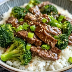 Beef & Broccoli Bliss is more than just a dish; it's a culinary experience that has earned a cherished place in kitchens worldwide. This classic stir-fry combines the rich flavors of tender beef and the crispiness of fresh broccoli, all enveloped in a savory sauce that tantalizes the taste buds. Whether you're a busy parent looking for a quick weeknight meal or a culinary enthusiast wanting to explore the world of Asian-inspired cuisine, this recipe serves as a go-to option for satisfying and nutritious dining.