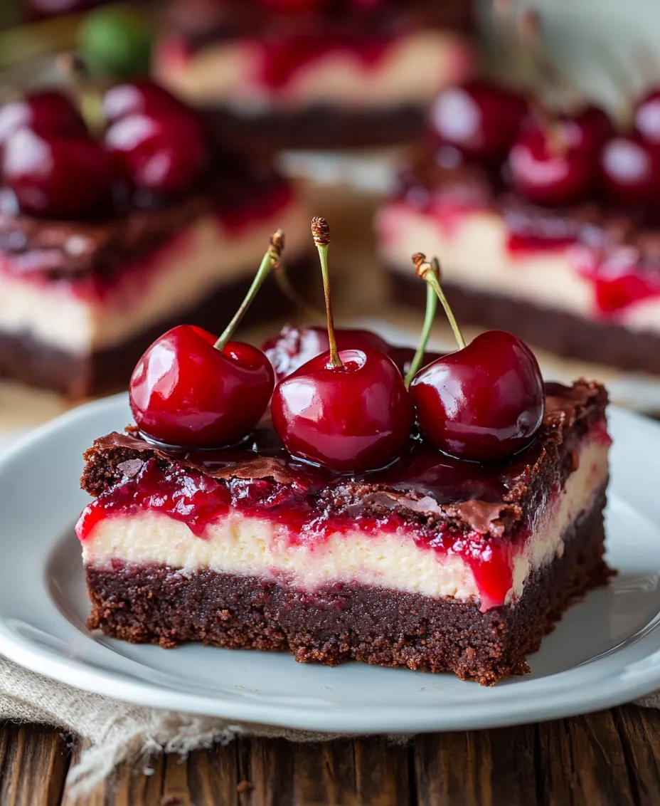 Before we roll up our sleeves and get started, let’s take a closer look at the key ingredients that make Cherry Cheesecake Brownie Bars a standout dessert.