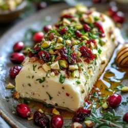 Cheese logs have firmly established themselves as a staple in the world of appetizers, thanks to their delightful blend of flavors and textures, as well as their visually appealing presentation. Whether you're hosting a casual get-together with friends, a holiday party, or a formal gathering, a cheese log can elevate your spread and impress your guests. Among the myriad of flavors available, the combination of cranberry and pistachio stands out as particularly enticing. This unique pairing brings together the tartness of cranberries and the rich, nutty flavor of pistachios, resulting in a cheese log that is both delicious and visually stunning.