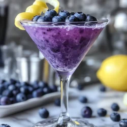When it comes to crafting the perfect cocktail, few drinks can rival the allure of the Frostbite Blueberry Martini. This vibrant concoction not only boasts a visually stunning hue reminiscent of a winter wonderland, but it also delivers a refreshing burst of flavor that tantalizes the taste buds. The Frostbite Blueberry Martini is not just a drink; it’s an experience, making it an ideal choice for gatherings, celebrations, or even a cozy evening at home.