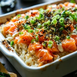 In the ever-evolving world of culinary delights, few dishes have captured the hearts and palates of food enthusiasts quite like sushi. Traditionally a Japanese staple, sushi has undergone a transformation in recent years, leading to the rise of creative interpretations that cater to the tastes and preferences of home cooks worldwide. One such innovation is the Spicy Salmon Sushi Bake, a dish that beautifully marries the beloved elements of sushi with the comfort of a baked casserole.