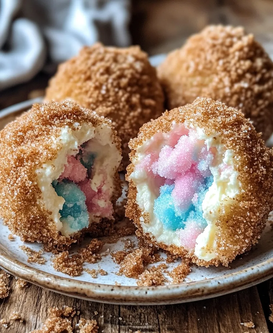 The magic of Crispy Cotton Candy Cheesecake Bombs lies in their carefully selected ingredients. Each component plays a crucial role in creating the perfect balance of flavor and texture, elevating this dessert from ordinary to extraordinary.