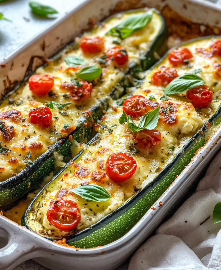 Stuffed zucchini boats are a delightful culinary invention that combines health and flavor in one vibrant dish. This versatile recipe is perfect for a variety of dietary preferences, including vegetarian and gluten-free diets, making it an excellent choice for family meals, dinner parties, or casual summer gatherings. The concept of stuffing zucchini, a summer squash that is mild in flavor, allows for creativity in the kitchen, enabling cooks to customize their fillings based on available ingredients or personal tastes.