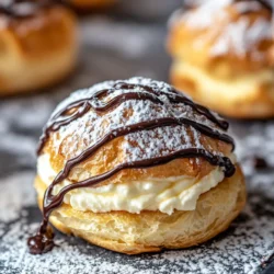 Cream puffs are a classic dessert that evokes nostalgia and delight with every bite. These airy, delightful pastries are a staple in many cultures, celebrated for their lightness and versatility. Making cream puffs from scratch is not only rewarding but offers an opportunity to impress friends and family with your culinary skills. The joy of creating these heavenly treats lies in their simplicity and the endless possibilities for fillings and toppings. Whether you choose a rich pastry cream, a light whipped cream, or even a fruity filling, cream puffs can be tailored to suit any palate.