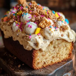 Banana bread is a beloved classic, a staple in kitchens and a favorite for breakfast, snacks, or even dessert. However, what if we told you that there’s a way to elevate this comforting treat into an extraordinary dessert? Introducing the Rebel Float Frosted Banana Bread—a whimsical twist that combines the nostalgic flavors of banana bread with the fizzy delight of a float. This innovative recipe takes the traditional banana bread you know and love and infuses it with the essence of root beer floats, creating a vibrant and decadent dessert that tantalizes the taste buds.