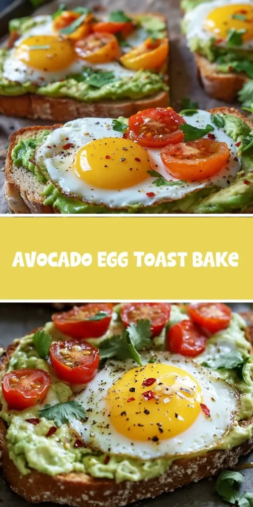 Get ready for a delightful breakfast experience with our Avocado Egg Toast Bake, perfect for meal prep for work! This simple sandwich recipe transforms classic avocado toast into a hearty bake that you can easily customize for your taste. Try it out and share your creations with chefrecip for a chance to inspire others! BreakfastIdeas MealPrep HealthyEating AvocadoToast BrunchRecipes FoodPrep EasyMeals