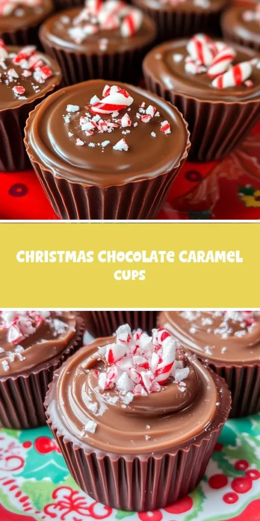 Explore these homemade dessert ideas that are perfect for every occasion, especially during the festive season! Discover how easy it is to whip up these Christmas Chocolate Caramel Cups, alongside other easy cake recipes that will impress your friends and family. Check out chefrecip for more delicious inspiration! HomemadeDesserts EasyCakeRecipes ChocolateCaramel HolidayBaking DessertIdeas FestiveTreats BakingJoy