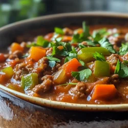 To create a truly satisfying Savory Sloppy Joe Stew, it's essential to understand the core components that contribute to its hearty flavor and texture. Each ingredient plays a vital role in crafting this comforting dish.