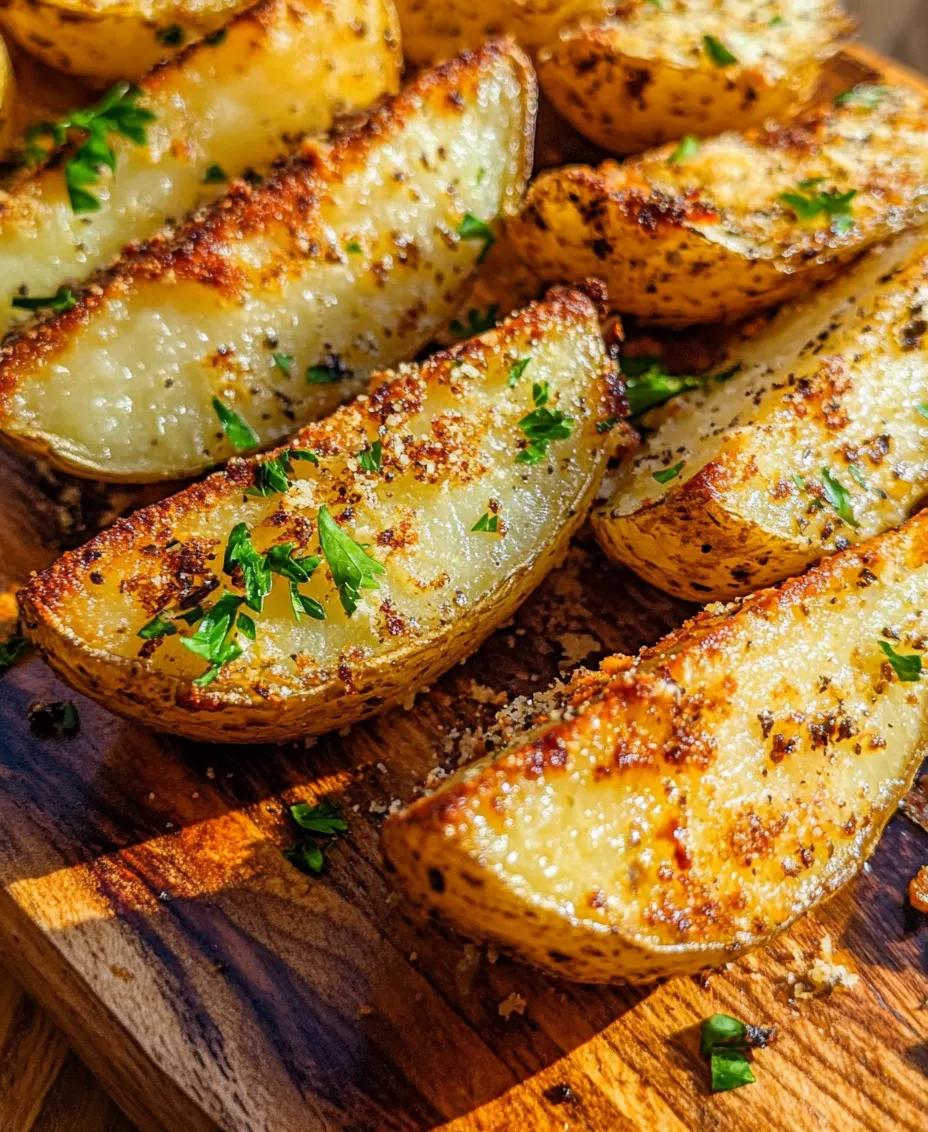 In the realm of comfort food, crispy potato wedges hold a special place in the hearts of many. Whether served alongside a juicy burger, as a side to a hearty stew, or enjoyed on their own with a tangy dip, these golden-brown delights are a versatile staple that can elevate any meal. When prepared with the right blend of seasonings and a generous helping of cheese, potato wedges transform into a savory treat that is hard to resist. This article delves into the intricacies of creating the perfect Crispy Parmesan Potato Wedges, a recipe that balances simplicity with flavor, making it an ideal choice for both novice and seasoned cooks.