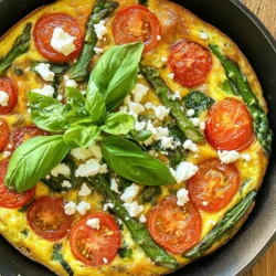 As the warmth of spring unfolds, nature awakens, bringing forth a vibrant array of fresh vegetables bursting with flavor. Among the many delightful dishes that this season inspires, the Springtime Vegetable Frittata stands out as a versatile and nutritious option. This dish is more than just a meal; it symbolizes the freshness and vitality of spring, blending the earthy notes of asparagus, the brightness of cherry tomatoes, and the lushness of spinach into a harmonious medley.