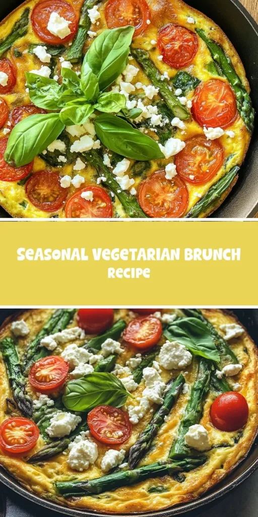 Celebrate spring with a delicious Springtime Vegetable Frittata, a dish that combines the vibrant flavors of asparagus, cherry tomatoes, and spinach. Perfect for brunch or a light dinner, this frittata is not only easy to make but also packed with nutrients. Discover tips for perfectly saut&eacute;ed vegetables, egg mixing techniques, and fresh seasonal ingredients that make this dish a wholesome delight. Try it today! #SpringCooking #Frittata #HealthyRecipes #BrunchIdeas #SeasonalEats