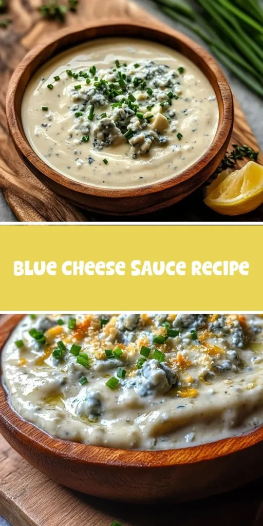 Indulge in the rich, bold flavors of blue cheese with our Blue Moon Delight: Creamy Blue Cheese Sauce. This versatile sauce transforms simple meals into gourmet experiences, perfect for grilled meats, roasted veggies, or as a dip for appetizers. Learn how to achieve the perfect creamy texture and customize it to suit your taste. Elevate your culinary adventures and impress your guests with this delightful sauce! #BlueCheese #CreamySauce #CookingTips #GourmetMeal #RecipeIdeas