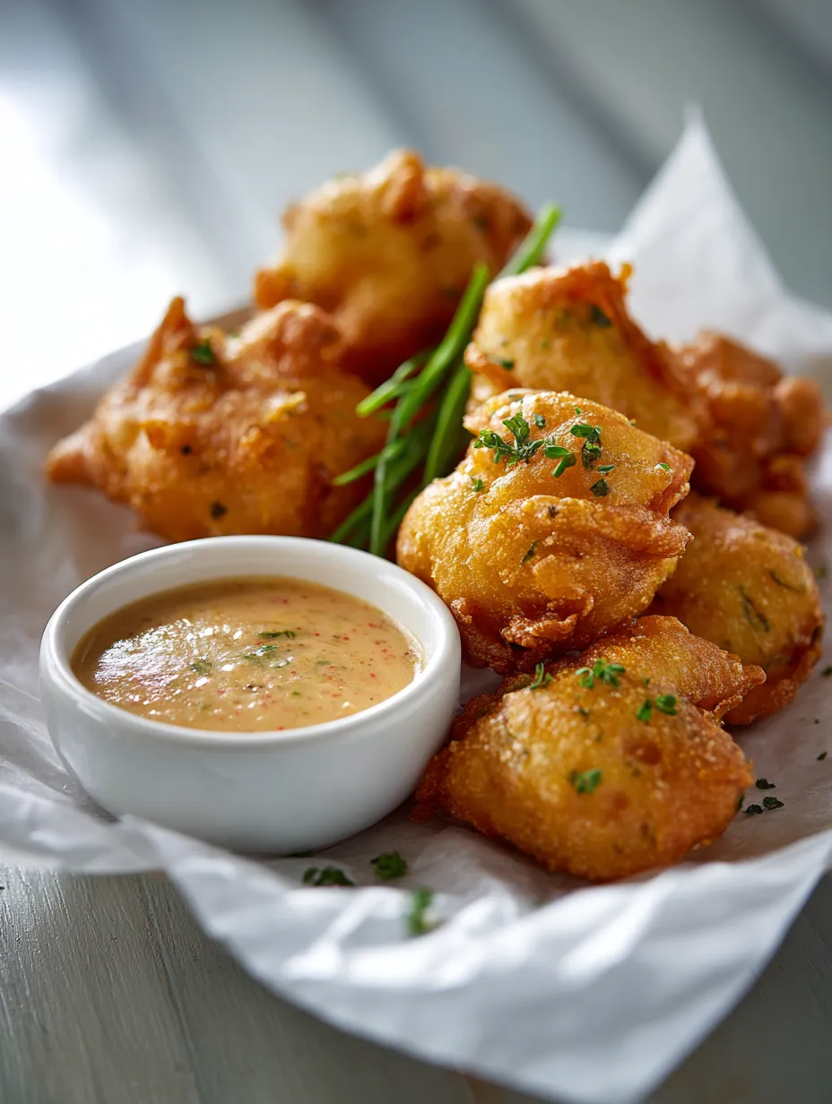Get ready for your next gathering with these Crawfish Beignets and Cajun Sauce, perfect for a lively celebration! These quick bite recipes are not just flavorful but also pack a healthy punch, making them ideal appetizer ideas for your spring get-togethers. Elevate your menu with this unique creation from epiceats that will leave your guests wanting more! CrawfishBeignets HealthyAppetizers QuickBiteRecipes CajunCuisine SpringGathering PartyFood Epiceats