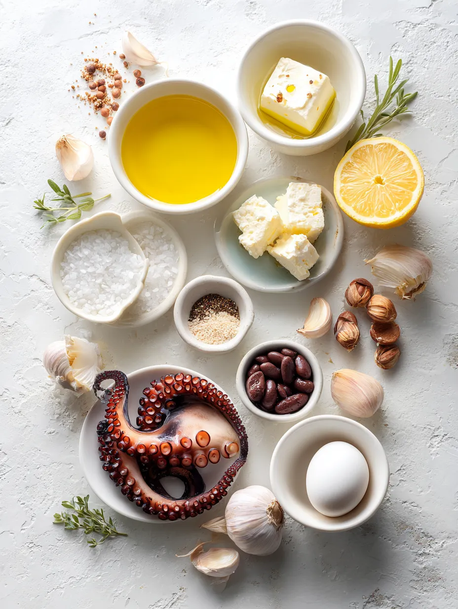 Ingredients for Tentacles of Flavor: Grilled Octopus Delight