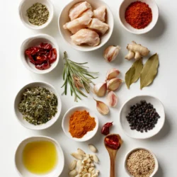 Ingredients for Sweet & Spicy Chicken Delight: A Flavorful Journey