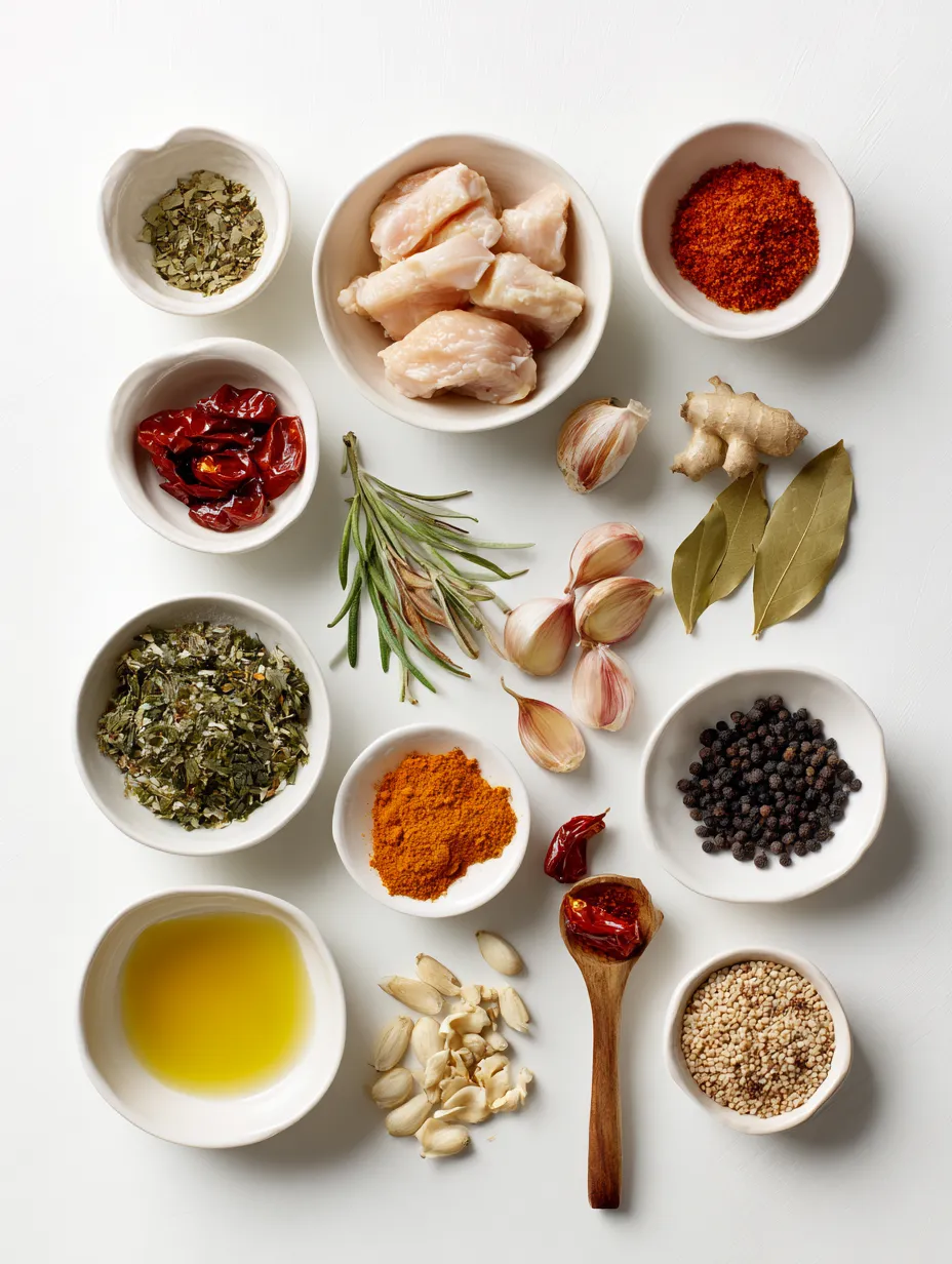 Ingredients for Sweet & Spicy Chicken Delight: A Flavorful Journey