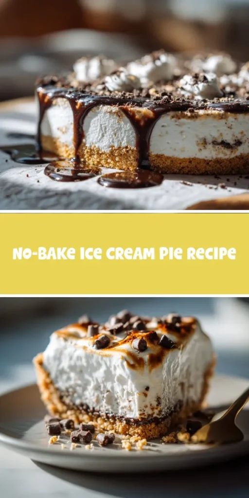 Create a fun and family-friendly dessert with this easy no-bake ice cream pie! Perfect for gatherings or a cozy night in, its a delightful homemade dessert idea that everyone will love. Top it off with your favorite drizzle and garnishes for a sweet finish. Check out more recipes at epiceats! NoBakeDessert IceCreamPie FamilyFriendly EasyRecipes DessertIdeas HomemadeTreats SummerDesserts