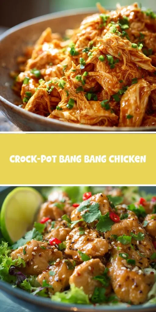 Craving a fun, flavorful twist for your next gathering? Try this Crock-Pot Bang Bang Chicken recipe for an effortless meal that everyone will love! Pair it with refreshing mocktail recipes and explore exciting fruit juice ideas for a complete feast that&rsquo;s both easy and satisfying. Check out epiceats for more inspiration! CrockPotRecipes BangBangChicken EasyDinnerIdeas Mocktails FruitJuiceIdeas MealPrep ComfortFood