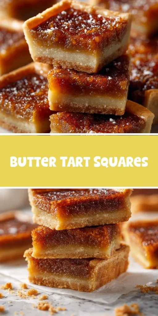 These decadent butter tart squares are the perfect no-bake dessert that the whole family will love. With a rich blend of buttery goodness and crunchy pecans, they create a delightful treat that effort