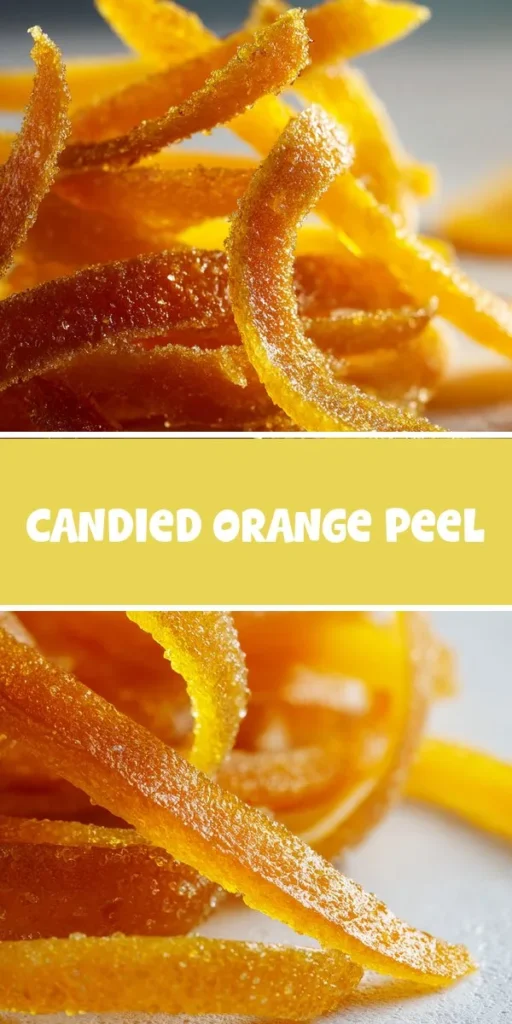Looking for homemade dessert ideas that are both health-conscious and easy to make? This recipe for candied orange peel is a simple way to elevate your snacking game while enjoying the bright flavors