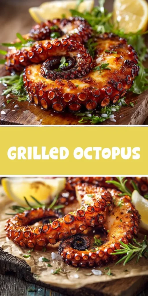 Get ready for a mouthwatering weeknight meal that will impress your family and friends! This easy dinner recipe features grilled octopus, perfectly marinated to bring out its unique flavors, making it a standout dish for any summer gathering or casual dinner party. Check out epiceats for this and more culinary inspiration! GrilledOctopus EasyDinnerRecipes WeeknightMeals SummerCooking SeafoodLovers OutdoorDining FoodieFun