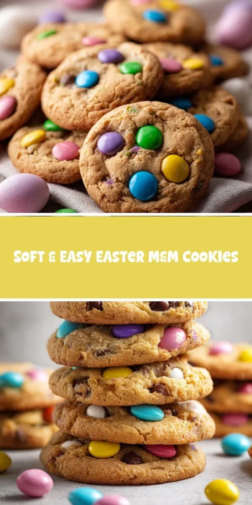 This soft and easy Easter M&M cookie recipe is perfect for whipping up a sweet treat that everyone will love! With just a few simple ingredients and quick steps, you’ll have a batch of colorful cookie