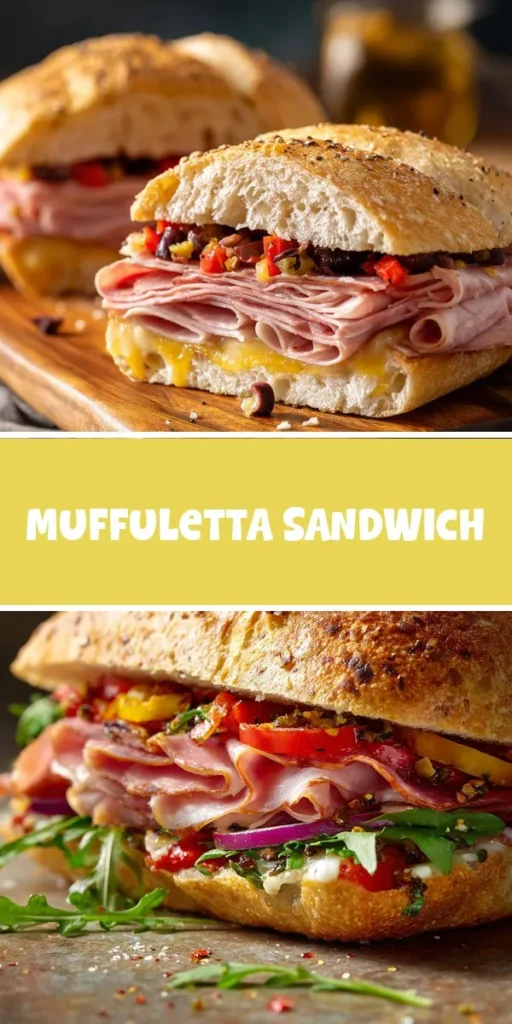 Pack your family&rsquo;s lunchbox with a taste of New Orleans this season! This Muffuletta Sandwich is a fun twist on healthy lunch ideas that everyone will love, making it the perfect family-friendly lunch for picnics or cozy gatherings. Check out epiceats for more creative recipes that bring joy to mealtime. HealthyLunchIdeas FamilyFriendlyLunch Muffuletta PicnicFood SandwichRecipes Foodie SeasonalEats