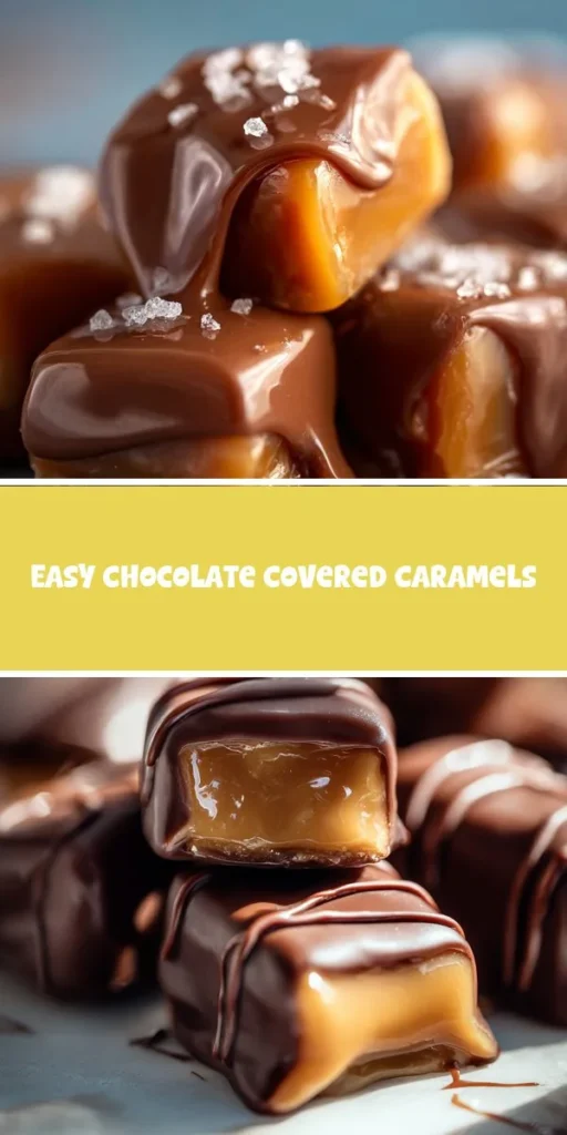 Looking for a sweet treat to elevate your gatherings this season? This simple pie recipe for chocolate-covered caramels is the perfect no-bake dessert to impress guests during holidays or cozy get-tog
