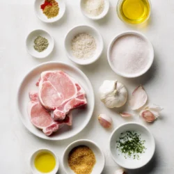 Ingredients for Peach Glazed Pork Chops: A Summer Delight